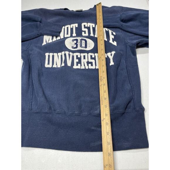 Vintage Champion Reverse Weave Minot University Crewneck Sweatshirt Size M - Picture 5 of 7